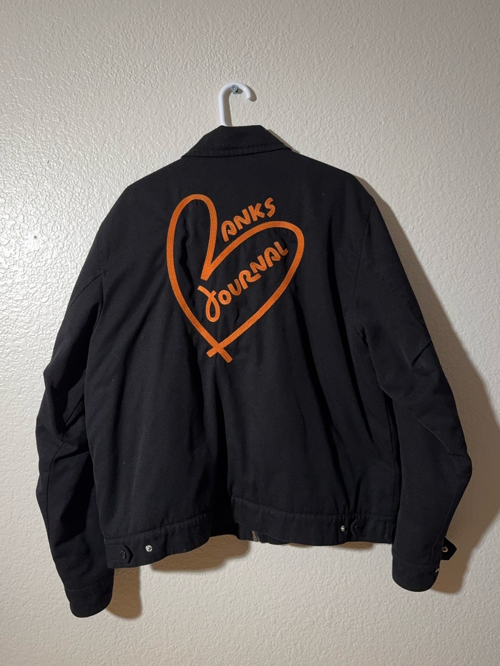 Banks Journal Chain Stiched Embroidered Lined Mechanic Jacket